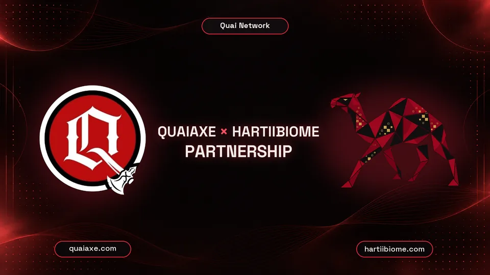 QuaiAxe × HartiiBiome partnership
